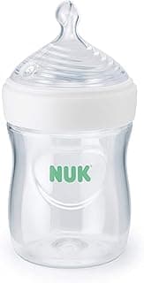 NUK Simply Natural Bottle with SafeTemp, 5 oz (150 mL), 1 Pack