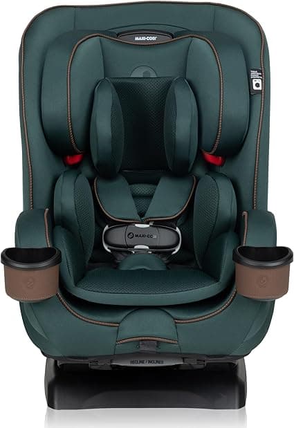 Maxi Cosi Kani 4-in-1 Car Seat, Convertible from Infant to Toddler (1.8-18 kg), Ultra Slim, Washable Seat Cover, Authentic Green