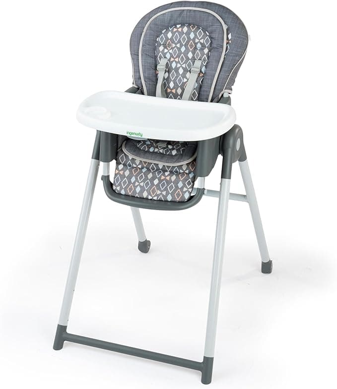 Ingenuity Proper Positioner High Chair - 7-in-1 Baby Seat, Removable Rocking Infant Seat, Unisex, For Ages 0-36 Months