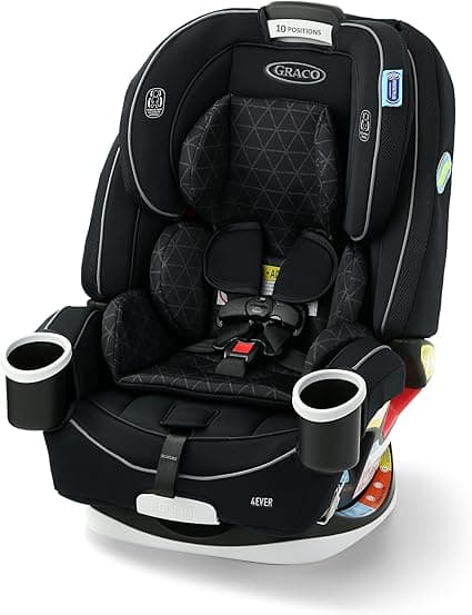 Graco 4Ever All-in-One Convertible Car Seat, 4-in-1 Baby to Big Kid Car Seat from 1.8-54 kg (4-120 lb), ProtectPlus Engineered, Drew