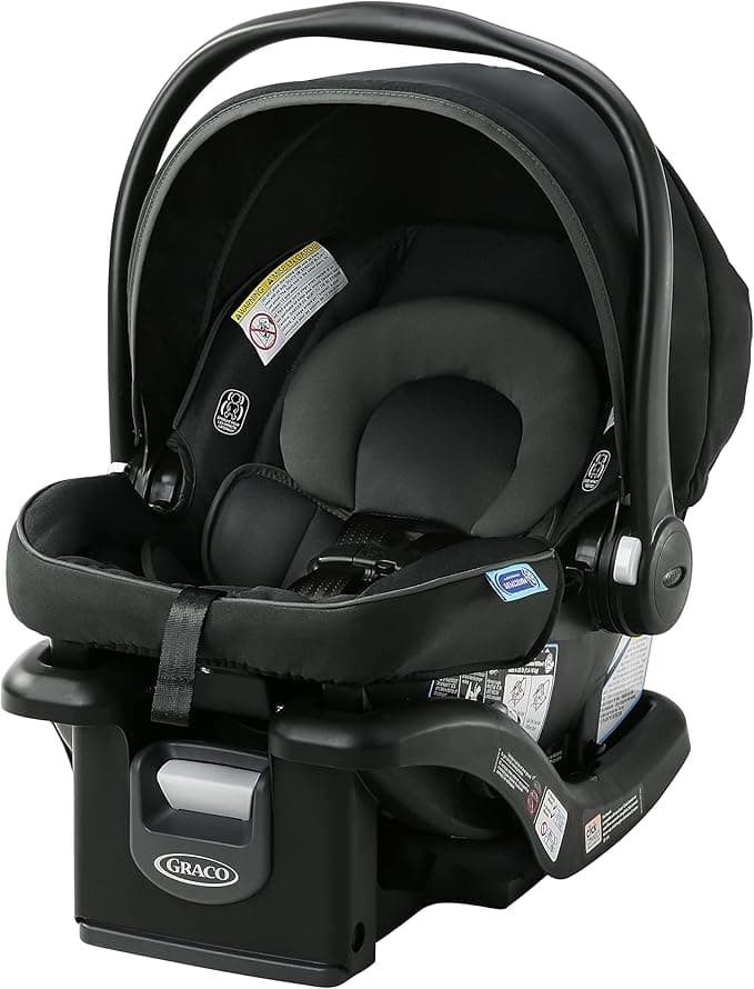 Graco SnugRide 35 Lite LX Infant Car Seat, 1.8-15.8 kg (4-35 lb), Gotham