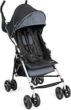 Ingenuity3D Mini Convenience Stroller – Lightweight Stroller with Compact Fold, Multi-Position Recline, Canopy with Pop Out Sun Visor – Umbrella Stroller for Travel and More, Slate Grey
