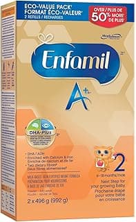 Enfamil A+2, Baby Formula, Value Pack, Powder Refill, with Brain Building DHA, 6-18 months, 992g