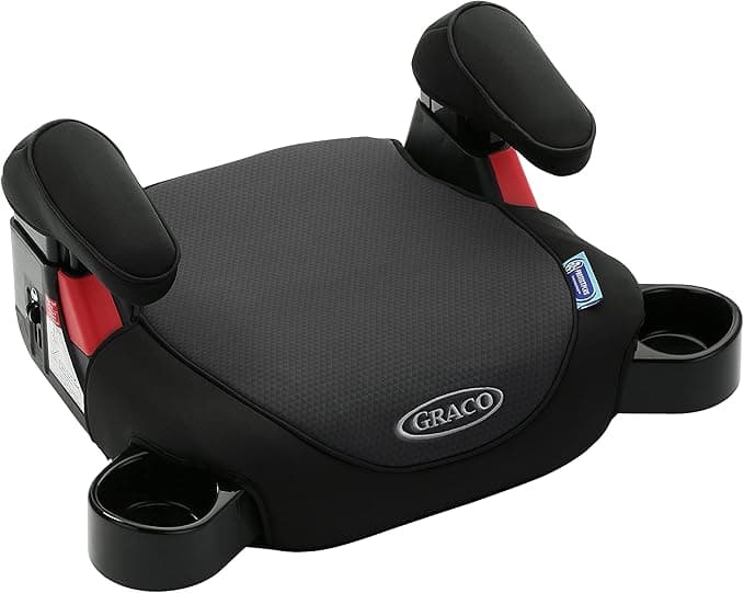 Graco TurboBooster Backless Booster Seat, Big Kid Car Seat from 18-45 kg (40-100 lb), Machine Washable Cover, Rio