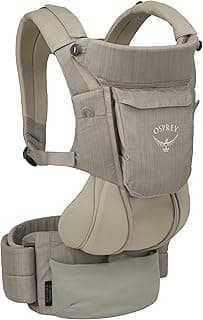Osprey Poco Soft LT Convertible Baby Carrier for Newborn to Toddler - Lightweight, Black