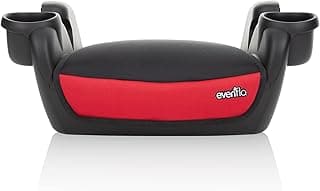 Evenflo Go Time No Back Booster (Racer Red)