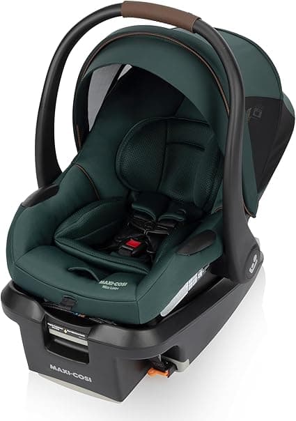 Maxi-Cosi Mico Luxe+ Infant Car Seat, Lightweight, Easy Install with MaxiLock™ Technology, Washable Seat Cover, ClimaFlow™ Ventilation, Side Impact Protection, EcoCare Fabrics