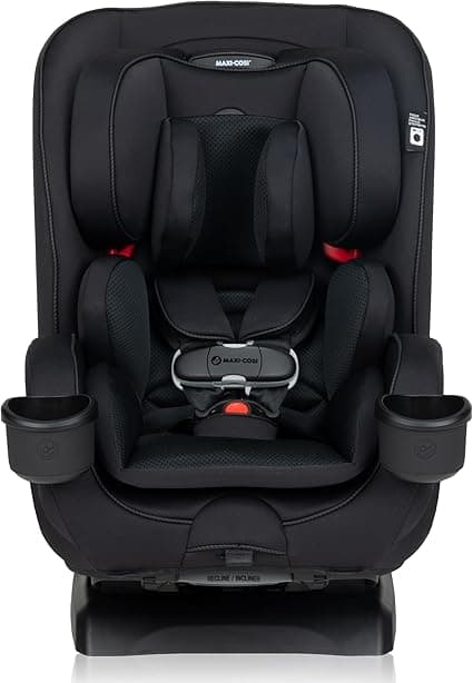 Maxi Cosi Kani 4-in-1 Car Seat, Convertible from Infant to Toddler (1.8-18 kg), Ultra Slim, Washable Seat Cover, Authentic Black