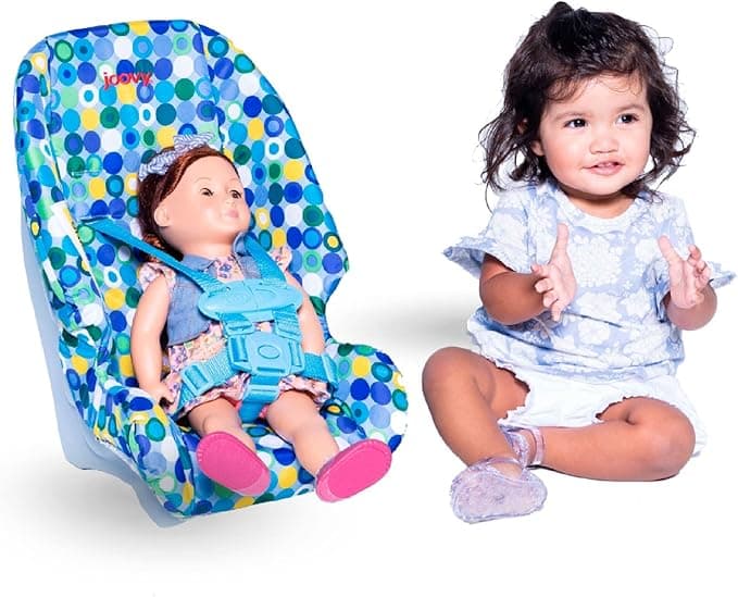 Joovy Toy Booster Car Seat, Blue