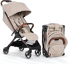 Silver Cross Clic Compact Stroller - Lightweight Travel Stroller for Newborn to Toddler (Birth to 55 lbs.), One-Hand Fold, Lie-Flat Seat, Airplane Cabin Approved, UPF50+ Canopy
