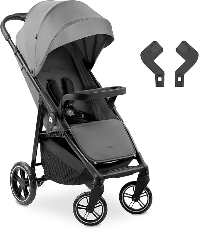 hauck Shop N Care Lightweight Travel Stroller – 2026 Edition | Exclusive Canada Release | One-Hand Fold, Compact & Easy to Store, Large Basket, Smooth Maneuverability