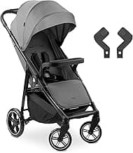 hauck Shop N Care Lightweight Travel Stroller – 2026 Edition | Exclusive Canada Release | One-Hand Fold, Compact & Easy to Store, Large Basket, Smooth Maneuverability