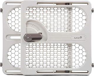 Safety 1st Pressure Mount Easy Fit Security Gate, Fits Spaces between 28" and 40", and 27" Tall, White