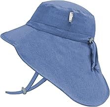 Jan & Jul Neck-Flap Sun Protective Play-Hat 50+ UPF Drawstring Adjustable
