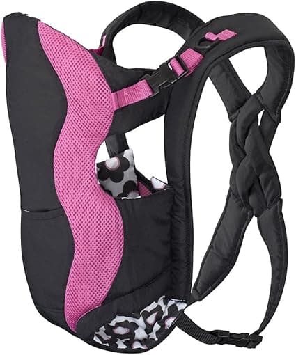 Evenflo Breathable Carrier Marianna, Pink, Black, White