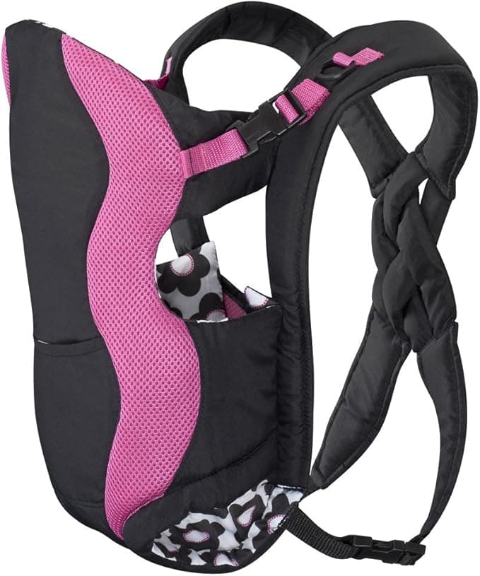 Evenflo Breathable Carrier Marianna, Pink, Black, White