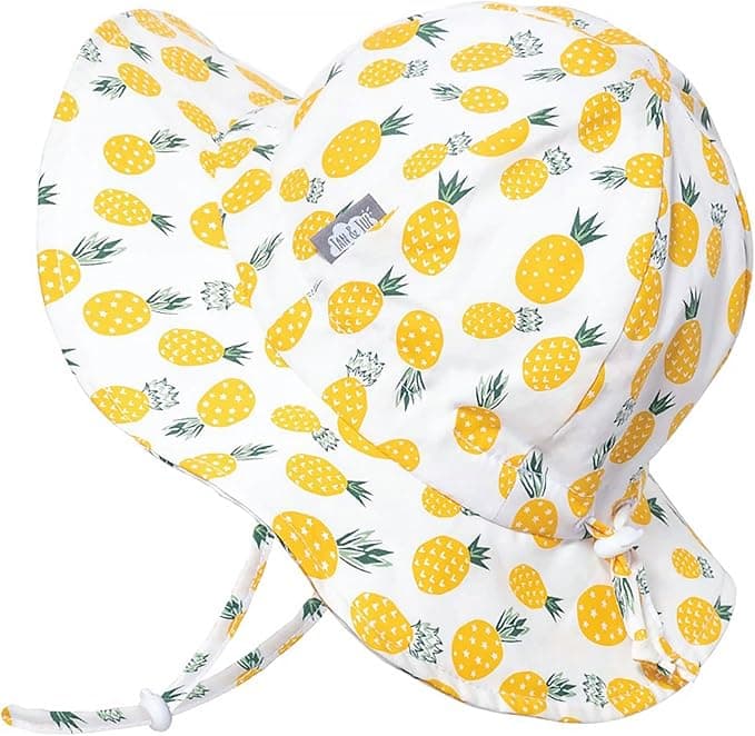 Jan & Jul Kids' 50+ UPF Cotton Sun Hat with Wide Brim for Girls and Boys