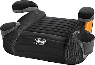 Chicco GoFit Backless Booster Car Seat, Travel, Portable Car Booster Seat for children 40-110 lbs. - Knight/Black, 1 Count (Pack of 1)