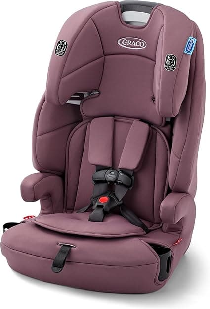 Graco Tranzitions 3-in-1 Harness Booster Seat, Toddler to Big Kid Car Seat from 10-45 kg (22-100lb), Harness/Highback/Backless Booster, Eloise