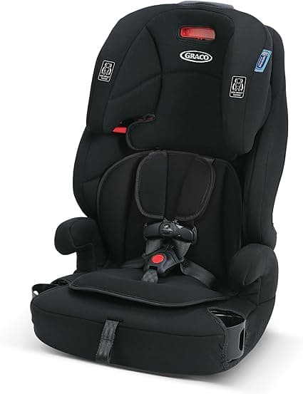 Graco Tranzitions 3-in-1 Harness Booster Seat, Toddler to Big Kid Car Seat from 10-45 kg (22-100lb), Harness/Highback/Backless Booster, Proof