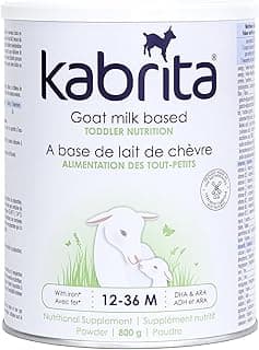 Kabrita Goat Milk-Based Toddler Nutrition Drink - Easy to Digest - 12-36 Months - Non-GMO - Gentle on Sensitive Tummies - 800g