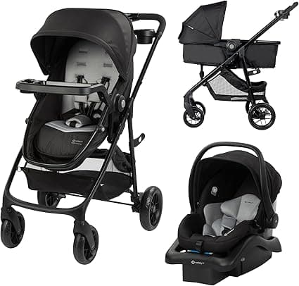 Safety 1st Grow and Go™ Flex 8-in-1 Travel System, All in One Stroller