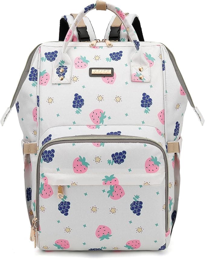 Diaper Bag Backpack for Women, Baby Bags for Girls,Diaper Bag with Changing Pad, and Insulated Pockets