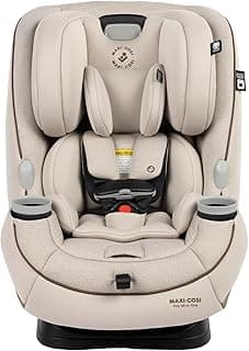 Maxi Cosi Pria All-in-One Car Seat, 3in1, Convertible from Infant to Toddler, rear and forward facing, booster mode, washable Seat Cover, Desert Wonder