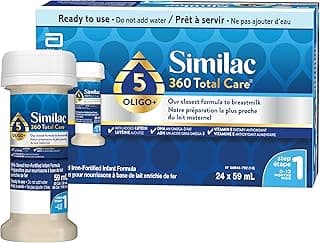 Similac 360 Total Care Step 1 Ready-To-Feed 24x59mL Bottles