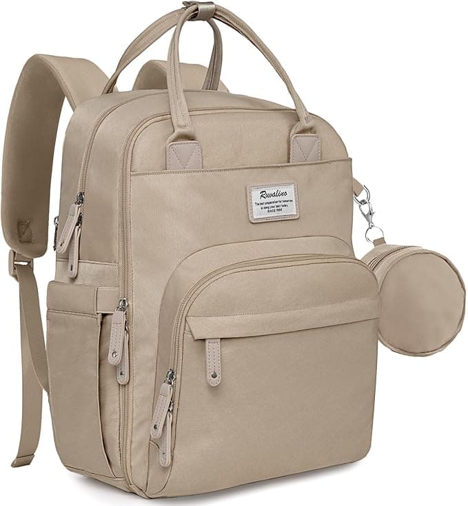 Diaper Bag Backpack RUVALINO Large Multifunction Travel Back Pack Maternity Baby Nappy Changing Bags