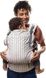Boba X Baby Carrier - Newborn to Toddler Adjustable Porte-Bébé, 2-in-1 Convertible Front and Backpack Carrier 7 to 45 lbs, Ergonomic Baby Carrier with Crossable Straps (Yucca)