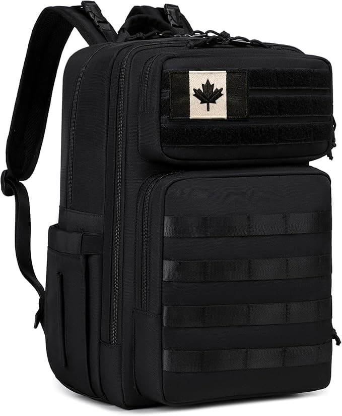 Diaper Bag Backpack for Dad, 34L Large Capacity with Stroller Buckles and 3 Insulated Pockets, Tactical Style