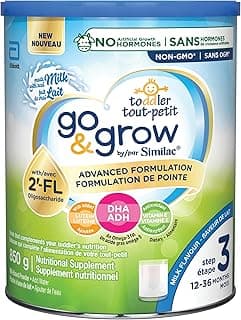 Similac Go & Grow Step 3 Toddler Drink with 2'-FL. Immune Support Innovation: 2'-FL, Powder, 12-36 Months, Milk Flavour, 850 grams