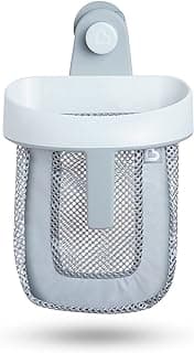 Munchkin Hanging Bath Toy Storage with Quick Drying Mesh, Grey