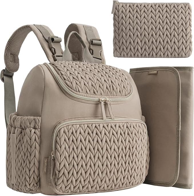 Diaper Changing Backpacks with Changing Pad