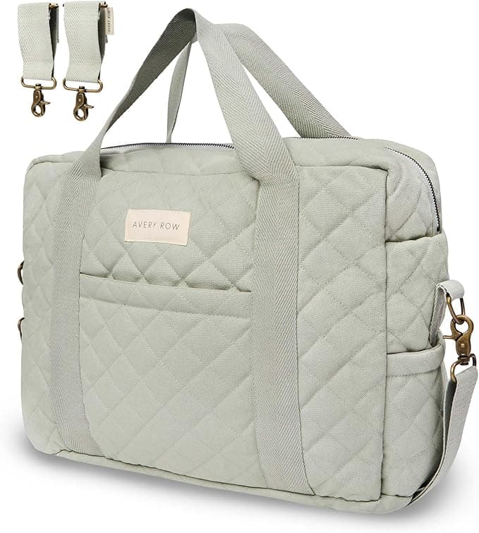 Avery Row Women's Soft Changing Bag - Sage