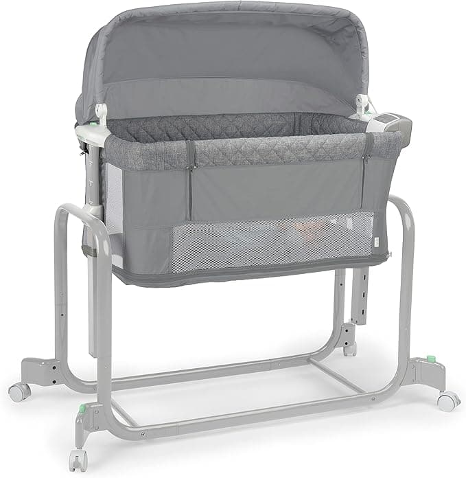Ingenuity Dream Hero Starlight 3-in-1 Co-Sleeping Bassinet and Crib - Lume (Grey), Unisex, Newborn to 12 Months