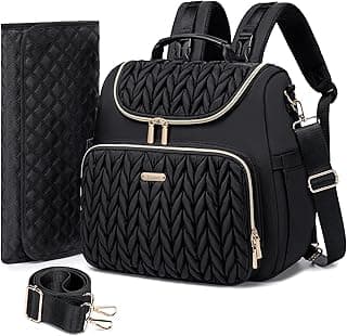 Tealari Diaper Bag Backpack,Baby Diaper Bag,Waterproof Diaper Backpack with Changing Pad,Multiple Usage Modes Switchable