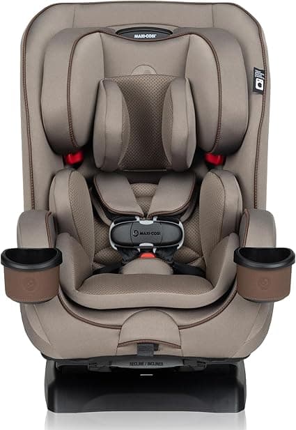 Maxi Cosi Kani 4-in-1 Car Seat, Convertible from Infant to Toddler (1.8-18 kg), Ultra Slim, Washable Seat Cover, Authentic Truffle