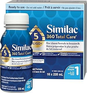 Similac 360 Total Care Step 1 Ready-To-Feed 16x235mL Bottles