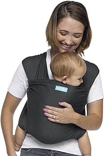 Moby Wrap Baby Carrier | Evolution | Baby Wrap Carrier for Newborns & Infants | #1 Baby Wrap | Baby Gift | Keeps Baby Safe & Secure | Adjustable for All Body Types | Perfect for Mom & Dad |
