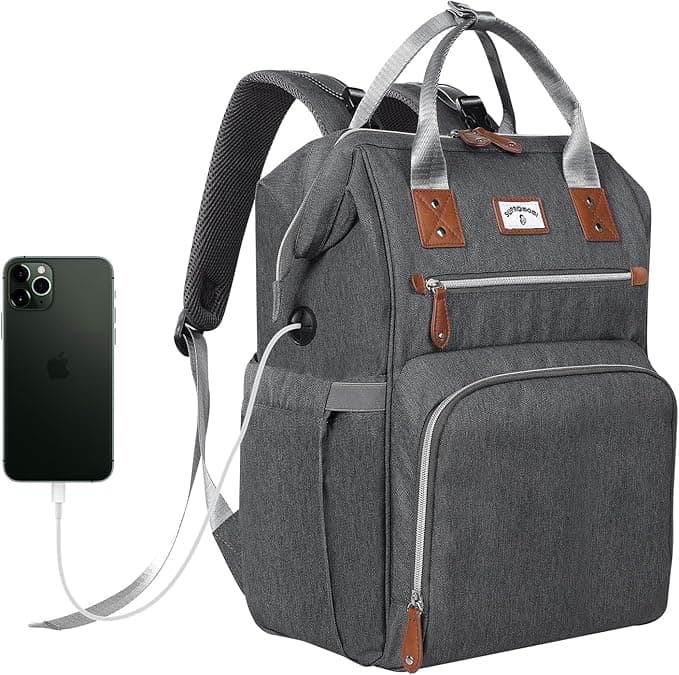 Diaper Bag Backpack:Baby Bag Large Tote Diaper bag for Boys and Girls