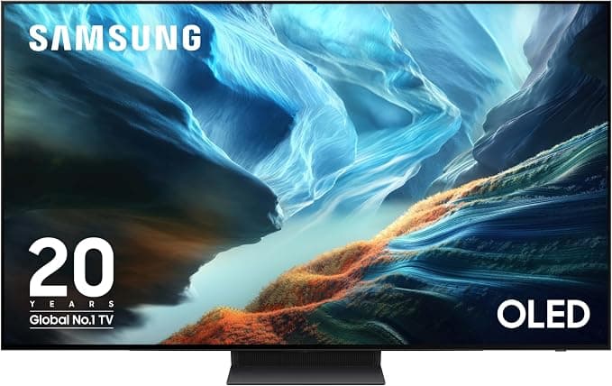 Samsung 65 inch OLED TV, S90H, Glare Free, 165Hz Refresh Rate, 4k Upscaling, OLED HDR +, Smart TV, NQ4 AI Gen3 Processor, 4 HDMI, Gaming Hub, Dolby Atmos, Samsung TV, Television (QN65S90HAEXZC 2026)