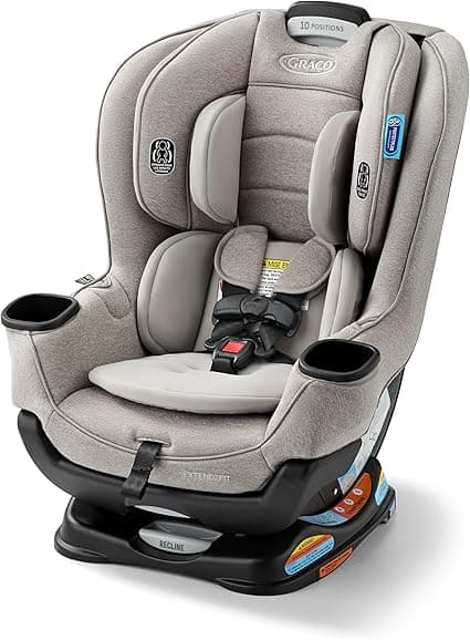 Graco Extend2Fit Convertible Car Seat, Ashten