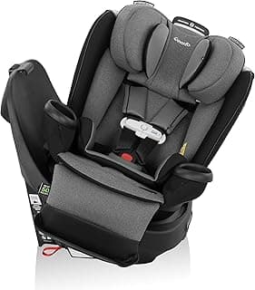 Evenflo Gold Revolve360 Extend All-in-One Rotational Car Seat with SensorSafe - Moonstone