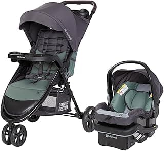 Baby Trend Sonar Cargo 3-Wheel Travel System, Desert Sage