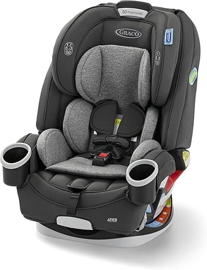 Graco 4Ever All-in-One Convertible Car Seat, 4-in-1 Baby to Big Kid Car Seat from 1.8-54 kg (4-120 lb), ProtectPlus Engineered, Lofton