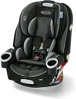 Graco 4Ever All-in-One Convertible Car Seat, 4-in-1 Baby to Big Kid Car Seat from 1.8-54 kg (4-120 lb), ProtectPlus Engineered, Raegen
