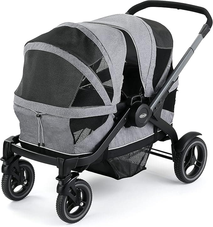 Graco Modes Adventure Stroller Wagon, Foldable 2 Seater Wagon for Kids, Teton