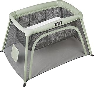Babymoov Moov & Comfy 3-in-1 Travel Crib & Pack and Play, Lightweight Baby Playpen, Portable Play Yard and Infant Bassinet (Certified for Overnight Sleep US & Canada)